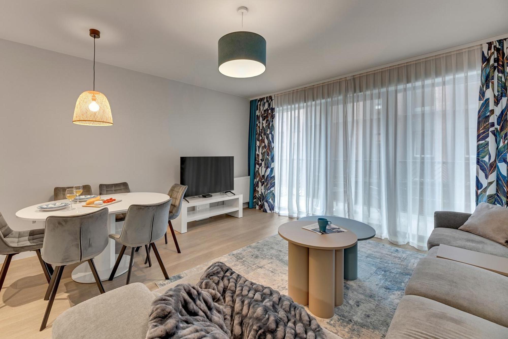 Scala City Center Apartments With Parking By Lion Apartments Gdansk Exterior foto