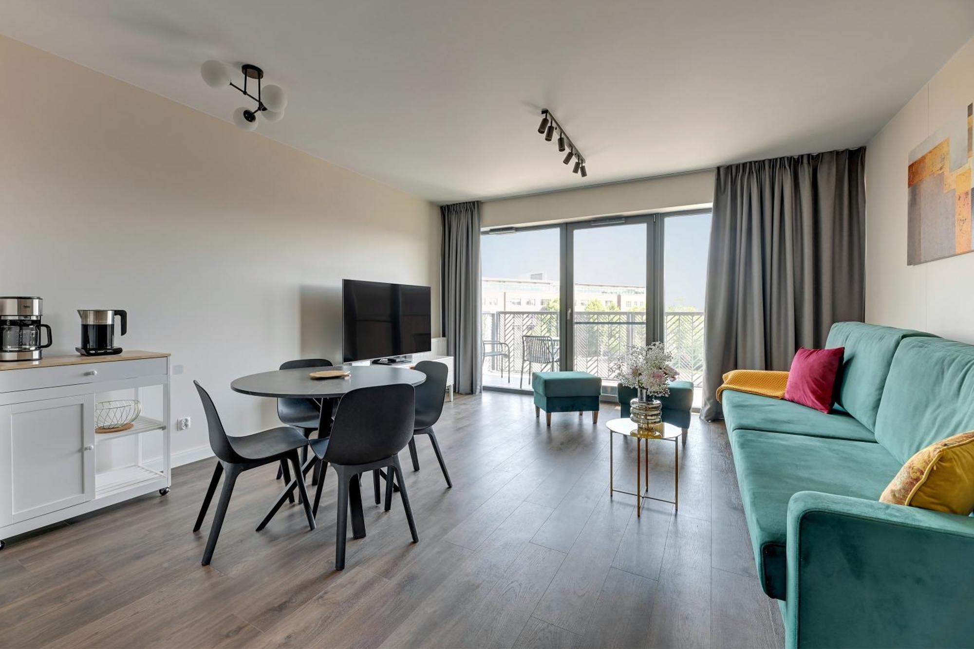 Scala City Center Apartments With Parking By Lion Apartments Gdansk Exterior foto