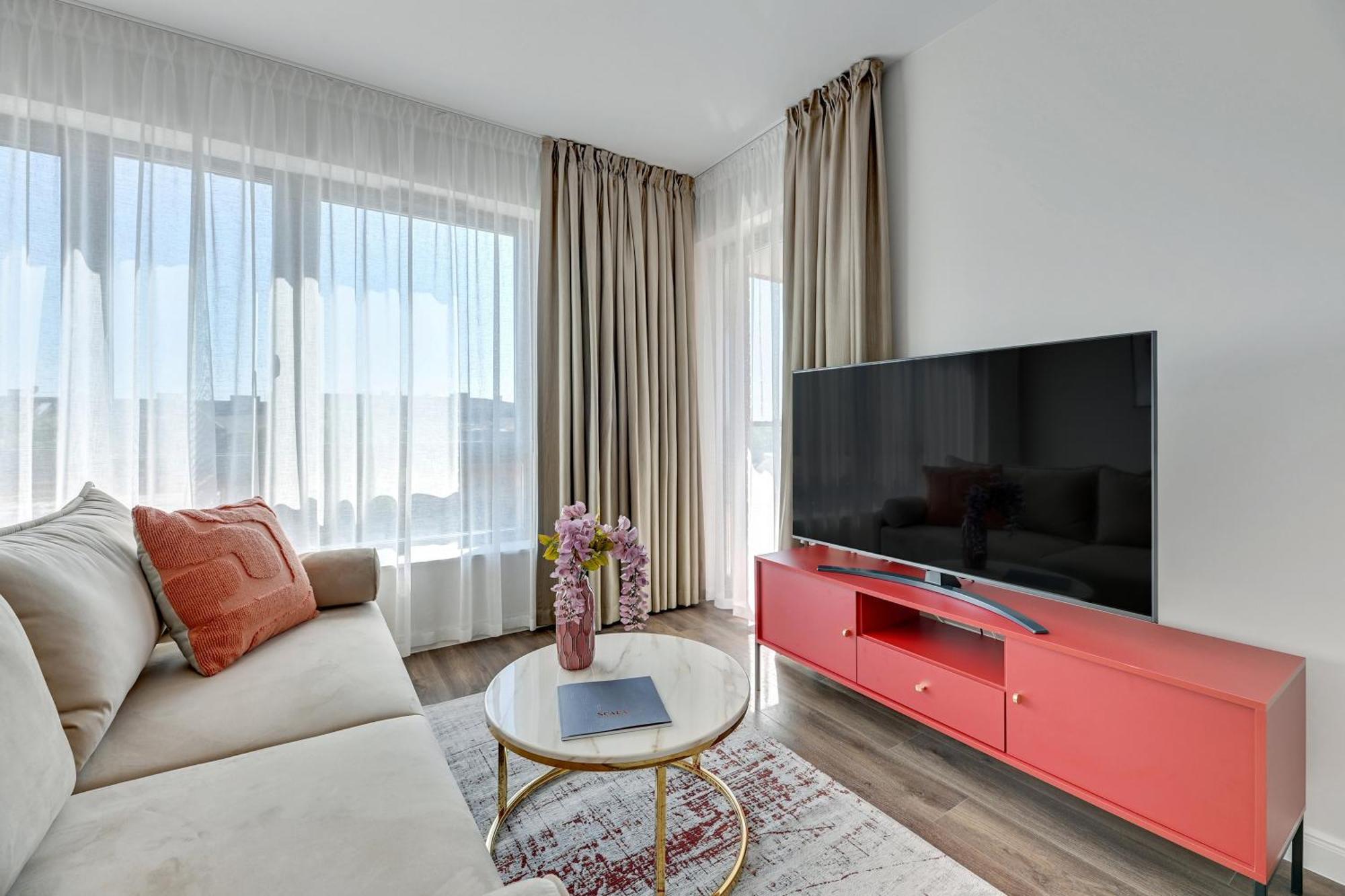Scala City Center Apartments With Parking By Lion Apartments Gdansk Exterior foto