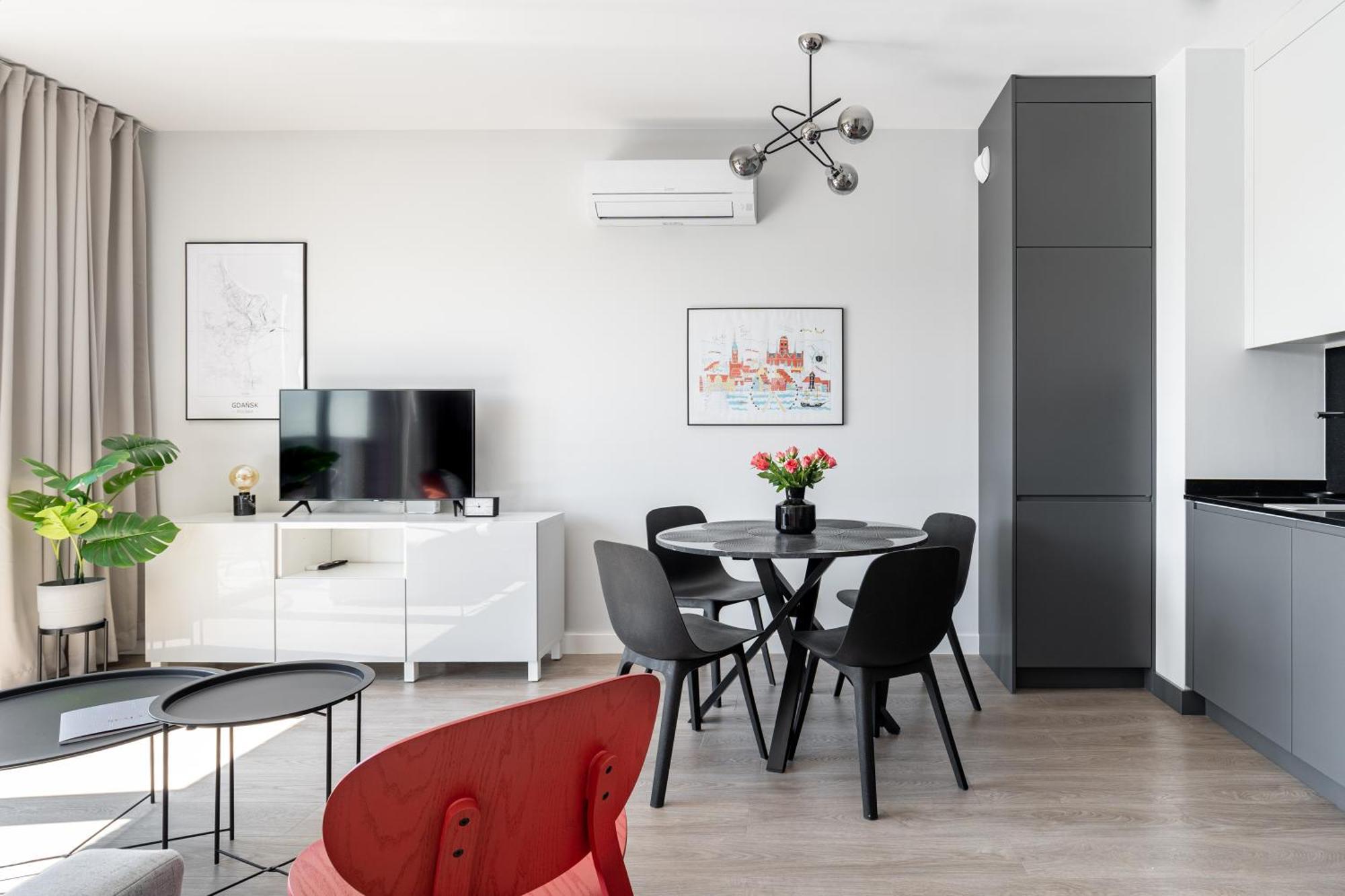 Scala City Center Apartments With Parking By Lion Apartments Gdansk Exterior foto